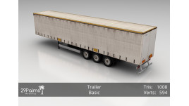 3D Model - Trailer - Basic