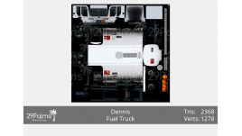 3D Model - Dennis - Fuel Truck