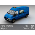 3D Model - Ford Transit - Airport